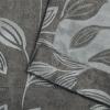 SUPERIOR Blackout Curtains, Room Darkening Window Accent for Bedroom, Sun Blocking, Thermal, Modern Bohemian Curtains, Leaves Collection, Set of 2 Panels, Rod Pocket – 52 in x 63 in, Nickel Black