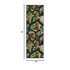 SUPERIOR City-Cruise-Nylon-Parent Area Rug, 2ft 7in x 8ft, Green Multicolor(Green Multicolor)