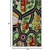 SUPERIOR City-Cruise-Nylon-Parent Area Rug, 5′ x 8′, Grey-Multicolor(5′ x 8′ (Rectangular))