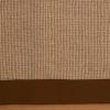 SUPERIOR Classic Collection Hand Woven Jute Rug (5’X8′) – Navy Blue(Chocolate)