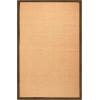 SUPERIOR Classic Collection Hand Woven Jute Rug (5’X8′) – Navy Blue(Chocolate)