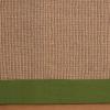 SUPERIOR Classic Collection Hand Woven Jute Rug (5’X8′) – Navy Blue(Green)