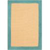 SUPERIOR Classic Collection Hand Woven Jute Rug (5’X8′) – Navy Blue(Marina)