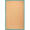 SUPERIOR Classic Collection Hand Woven Jute Rug (5’X8′) – Navy Blue(Marina)