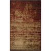 SUPERIOR Indoor Area Rug, Jute Backed Modern Abstract Rugs for Living Room, Dining, Kitchen, Office, Bedroom, Hardwood Floor Decor, Afton Collection Auburn – 2’7″x8′(Auburn)