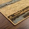 SUPERIOR Indoor Area Rug, Jute Backed, Modern Geometric Patchwork Floor Decor for Bedroom, Office, Living Room, Entryway, Hardwood Floors, Rockwood Collection, 6′ x 9′, Slate(Light Blue-beige – Z)