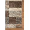 SUPERIOR Indoor Area Rug, Jute Backed, Modern Geometric Patchwork Floor Decor for Bedroom, Office, Living Room, Entryway, Hardwood Floors, Rockwood Collection, 6′ x 9′, Slate(Slate – Z)