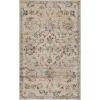 SUPERIOR Indoor Area Rug or Runner, Elegant Floral Patchwork Floor Decor, Soft Rugs, Accessories for Living Room, Bedroom, Office, Dining/Kitchen, Hardwood Floors, Kennicot Collection 8ft x 10ft – Red(Red)