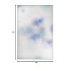SUPERIOR Kids Indoor Area Rug, Elephant Design, Cute Rugs for Bedroom, Nursery, Playroom, Living Room, Entryway, Unique Accent, Soft Cotton Backed Rugs, Nursery Collection, 4′ x 6′, Baby Blue(Cerulean Blue)