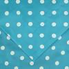 SUPERIOR Polka Dot Duvet Cover Set, Cotton Blend Bedding Sets, Soft and Wrinkle Resistant Duvet Cover with Matching Pillow Sham – Twin, Grey(Aqua)