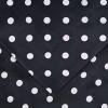 SUPERIOR Polka Dot Duvet Cover Set, Cotton Blend Bedding Sets, Soft and Wrinkle Resistant Duvet Cover with Matching Pillow Sham – Twin, Grey(Black)