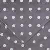 SUPERIOR Polka Dot Duvet Cover Set, Cotton Blend Bedding Sets, Soft and Wrinkle Resistant Duvet Cover with Matching Pillow Sham – Twin, Grey(Grey)