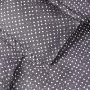 SUPERIOR Polka Dot Duvet Cover Set, Cotton Blend Bedding Sets, Soft and Wrinkle Resistant Duvet Cover with Matching Pillow Sham – Twin, Grey(Grey)