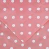 SUPERIOR Polka Dot Duvet Cover Set, Cotton Blend Bedding Sets, Soft and Wrinkle Resistant Duvet Cover with Matching Pillow Sham – Twin, Grey(Pink)