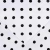 SUPERIOR Polka Dot Duvet Cover Set, Cotton Blend Bedding Sets, Soft and Wrinkle Resistant Duvet Cover with Matching Pillow Sham – Twin, Grey(White)