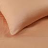 Standard Pillowcases 300-Thread Long-Staple Combed Cotton Sateen, 2-Piece Set, White(Beige)