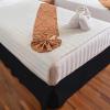 Superior 100% Brushed Microfiber Pleated Bed Skirt, Queen, Chrome(Black)