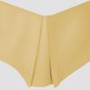 Superior 100% Brushed Microfiber Pleated Bed Skirt, Queen, Chrome(Gold)