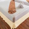 Superior 100% Brushed Microfiber Pleated Bed Skirt, Queen, Chrome(Ivory)