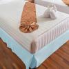 Superior 100% Brushed Microfiber Pleated Bed Skirt, Queen, Chrome(Light Blue)