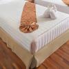 Superior 100% Brushed Microfiber Pleated Bed Skirt, Queen, Chrome(Taupe)
