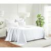 Superior 100% Cotton Toros Textured Blanket All Season Premium Thermal Blanket Woven Reversible Ultra-Soft and Warm Cotton Blankt for Bed/Couch, Waffle Stitch Collection, Full/Queen, Turquoise(White)