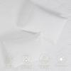 Superior 100% Cotton Velvet Quilt, 1 Lightweight Breathable Coverlet, Luxury Home Decor, Comfy Home Essential Bedding, Cotton Fill, Geometric Aesthetic, Karina Collection, Throw Size, White(White)