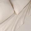 Superior 100% Egyptian Cotton 300 Thread Count Striped Bed Sheet Set, 1 Elastic Deep Pocket Fitted Sheet, 1 Flat Sheet, 2 Pillowcases, Soft Bedding, Sateen Weave, Hunter Green, Queen(Ivory)
