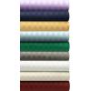 Superior 100% Egyptian Cotton 300 Thread Count Striped Bed Sheet Set, 1 Elastic Deep Pocket Fitted Sheet, 1 Flat Sheet, 2 Pillowcases, Soft Bedding, Sateen Weave, Hunter Green, Queen(Mocha)