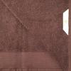 Superior 100% Egyptian Cotton 500 GSM 6 Piece Towel Set, 2 Face, 2 Hand, 2 Towels, Ideal For Bathroom, Kitchen or Beach, Quick Dry, Jacquard and Solid, Mid-Weight, Coral(Chocolate)