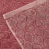 Superior 100% Egyptian Cotton 500 GSM 6 Piece Towel Set, 2 Face, 2 Hand, 2 Towels, Ideal For Bathroom, Kitchen or Beach, Quick Dry, Jacquard and Solid, Mid-Weight, Coral(Rumba Red)