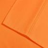 Superior 1500 Series Premium Quality 100% Brushed Soft Microfiber 4-Piece Luxury Deep Pocket Cooling Bed Sheet Set, Hypoallergenic, Wrinkle and Stain Resistant – Full, Teal(Orange)