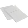 Superior 1502 Series Premium Quality Microfiber Pillowcase Set, Standard, Silver(Chrome)