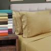 Superior 1502 Series Premium Quality Microfiber Pillowcase Set, Standard, Silver(Tan)