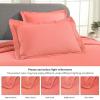 Superior 2 Piece Solitaire Cotton Bedspread Set, Home Bed Decor, Decorative Bed Spread, 1 Pillow Sham, Medium Weight Blanket, Matelasse Coverlet Bedding, Textured Quilted Pattern, Twin, Taupe(Coral – Z)