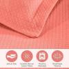 Superior 2 Piece Solitaire Cotton Bedspread Set, Home Bed Decor, Decorative Bed Spread, 1 Pillow Sham, Medium Weight Blanket, Matelasse Coverlet Bedding, Textured Quilted Pattern, Twin, Taupe(Coral – Z)
