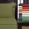 Superior 2-Line Bubble Embroidered Sheets, Luxurious Silky Soft, Light Weight, Wrinkle Free Brushed Microfiber, Twin Size 3 Piece Sheet Set, Tan(Blossom)