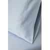 Superior 300 Thread Count Cotton Sheets, Modern Solid, Deep Pocket Bed Sheets, Lightweight, 4 Piece Bed Sheet Set, Includes; One Flat, One Fitted and Two Pillowcases, Queen, Navy Blue(Light Blue)