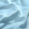 Superior 300 Thread Count Duvet Cover Set, 100% Modal from Beech, Solid, King/California King, White(Light Blue)