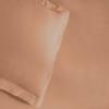 Superior 300-Thread Duvet Cover Set, Premium Long-Staple Cotton, Twin, Black(Beige)
