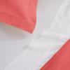 Superior 300-Thread Duvet Cover Set, Premium Long-Staple Cotton, Twin, Black(Coral)