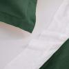 Superior 300-Thread Duvet Cover Set, Premium Long-Staple Cotton, Twin, Black(Hunter Green)