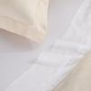 Superior 300-Thread Duvet Cover Set, Premium Long-Staple Cotton, Twin, Black(Ivory)