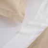 Superior 300-Thread Duvet Cover Set, Premium Long-Staple Cotton, Twin, Black(Tan)