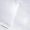 Superior 300-Thread Duvet Cover Set, Premium Long-Staple Cotton, Twin, Black(White)