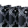 Superior 52X96CT-Boh-Tre-NB Curtain Panel Pair (Set of 2)