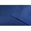 Superior 700 Thread Count Egyptian Cotton Pillowcase Bed Set, Modern Solid Sateen, Naturally Breathable and Cooling, Extra Comfort Pillow Cover, Includes: Two Pillowcases, Standard, Coral(Navy Blue)