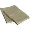 Superior 700 Thread Count Egyptian Cotton Pillowcase Bed Set, Modern Solid Sateen, Naturally Breathable and Cooling, Extra Comfort Pillow Cover, Includes: Two Pillowcases, Standard, Coral(Sage)