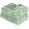 Superior Alaska Collection Quilted Diamond Throw Blanket – Soft Plush Velvety Fleece Blanket for Couch, Bed and Living Room Decor – Cozy, Warm & Lightweight All-Season Cover, Throw Size, White(Sea Foam)