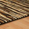 Superior Area Rugs for Bedroom, Farmhouse, Kitchen, Entryway, Laundry Room | Living Room Decor | Horizons Collection , 2′ 7″ x 8′ Runner, Black